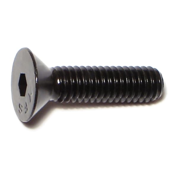 Midwest Fastener 5/16"-18 Socket Head Cap Screw, Flat, Plain Steel, 1-1/4 in Length, 10 PK 72272 - main